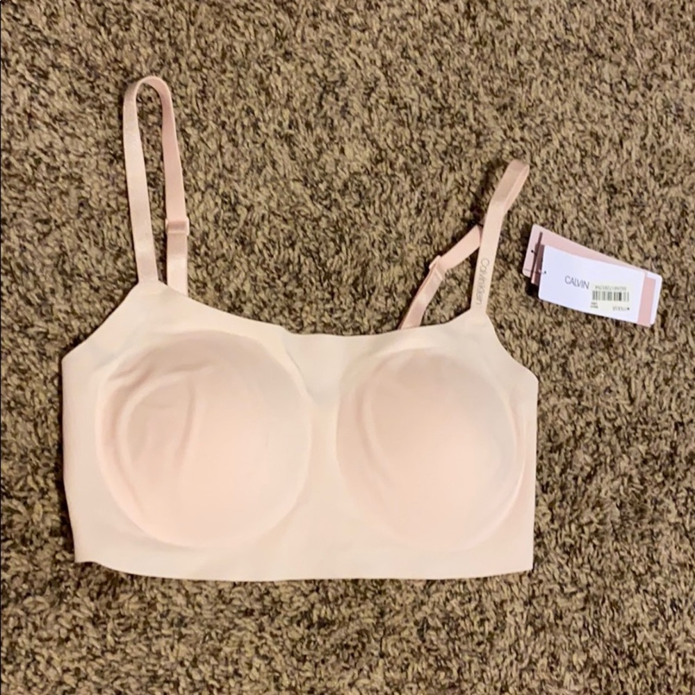 Calvin Klein Soft Pink Bralette